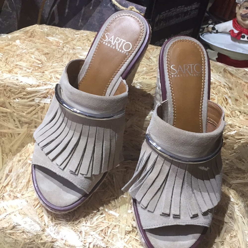 Sarto Wedge Sandals